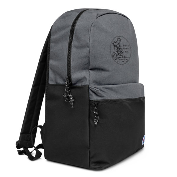 Embroidered Champion Backpack - Build A Better You - Image 4