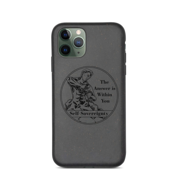 Biodegradable phone case - The Answer is Within You - Image 2