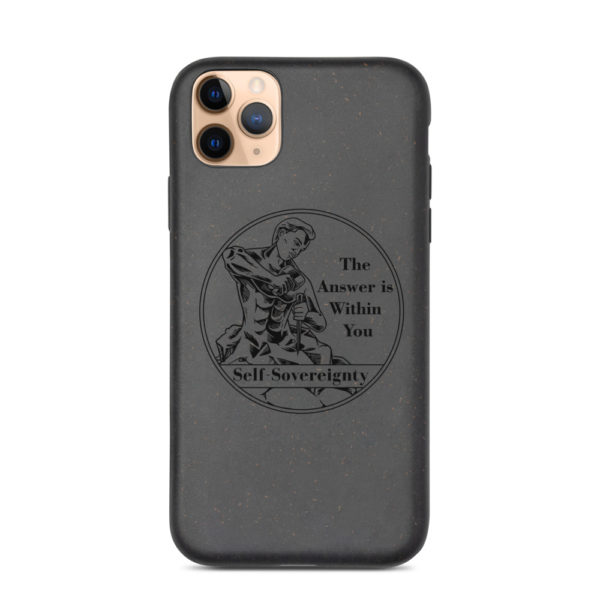 Biodegradable phone case - The Answer is Within You - Image 3